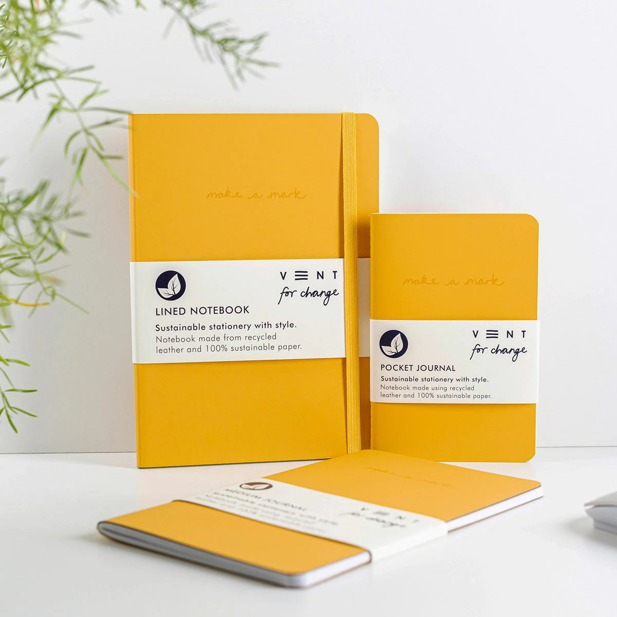 Vent For Change Make A Mark Mustard Yellow A5 Notepad 9 Vent For Change Make A Mark Mustard Yellow A5 Notepad - Image 7