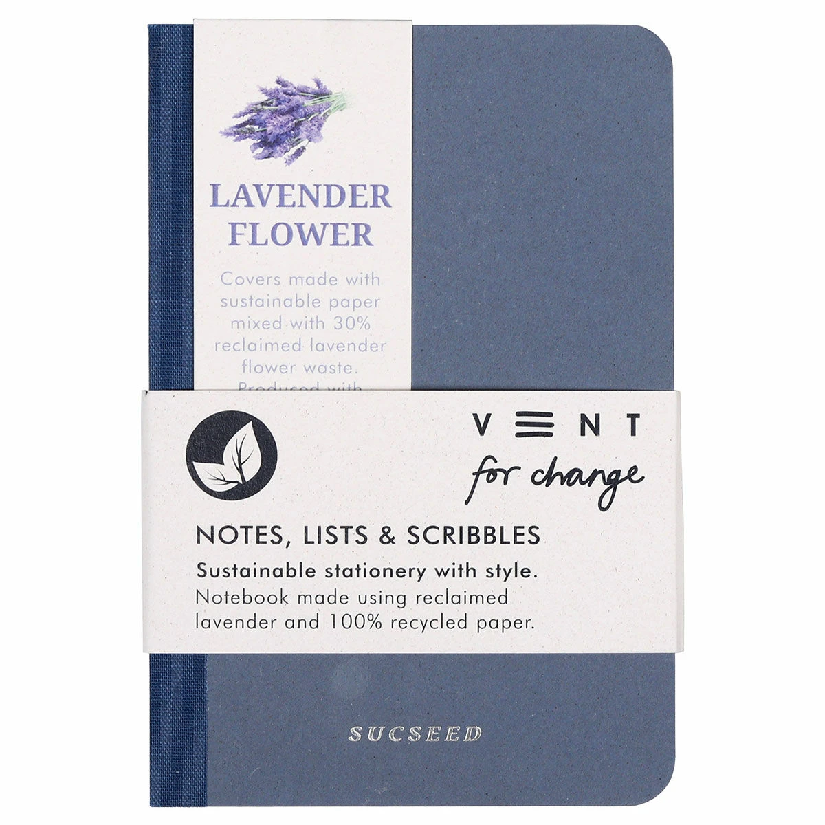 Vent For Change SUCSEED Lavender A6 Notebook 3 Vent For Change SUCSEED Lavender A6 Notebook