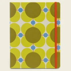 Orla Kiely Atomic Flower A4 Notebook
