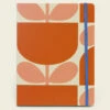 Orla Kiely Block Flowers A4 Notebook