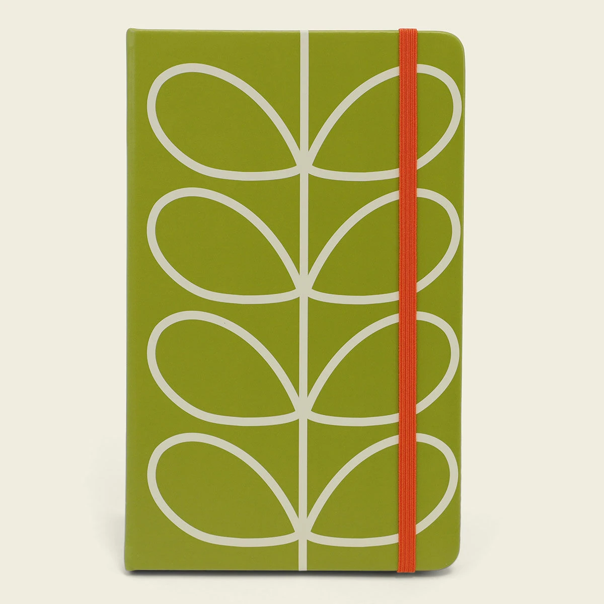 Orla Kiely Linear Stem Olive A5 Notebook 3 Orla Kiely Linear Stem Olive A5 Notebook