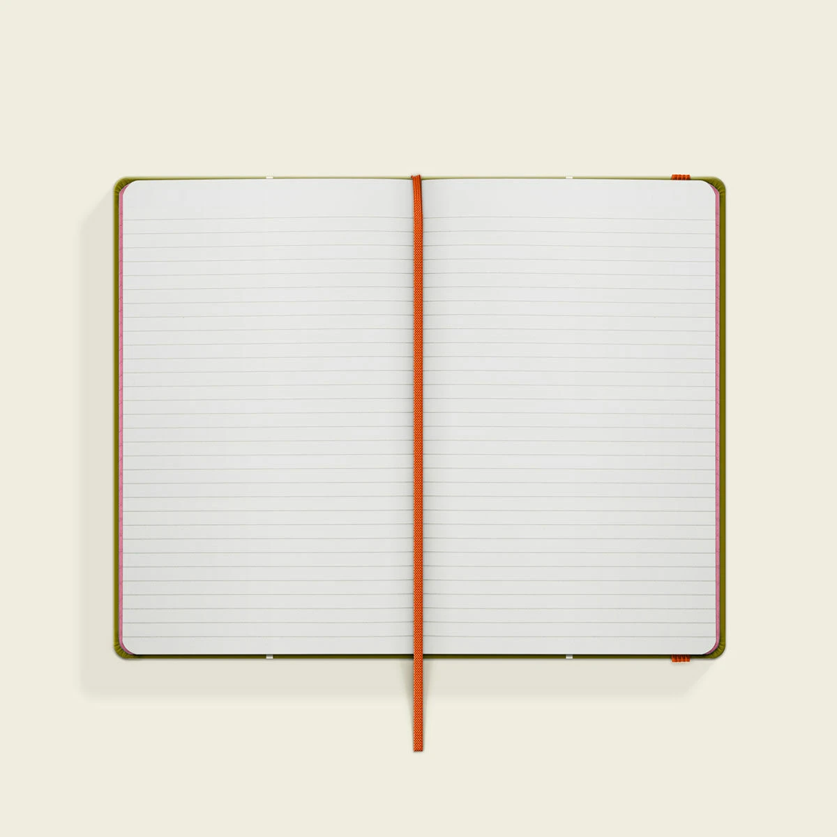 Orla Kiely Linear Stem Olive A5 Notebook 4 Orla Kiely Linear Stem Olive A5 Notebook - Image 2