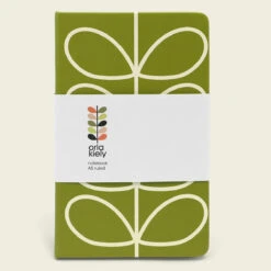Orla Kiely Linear Stem Olive A5 Notebook 9 Orla Kiely Linear Stem Olive A5 Notebook -Children's Peripheral Store 149083 orla kiely linear stem olive a5 notebook 4
