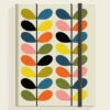 Orla Kiely Multi Stem A4 Notebook -Children's Peripheral Store 149137 orla kiely multi stem a4 notebook 1