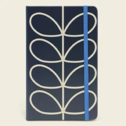 Orla Kiely Linear Stem Slate A5 Notebook