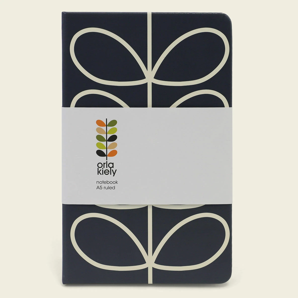 Orla Kiely Linear Stem Slate A5 Notebook 6 Orla Kiely Linear Stem Slate A5 Notebook - Image 4