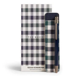 Ted Baker RICKKII House Check Touch Screen Pen And Pouch