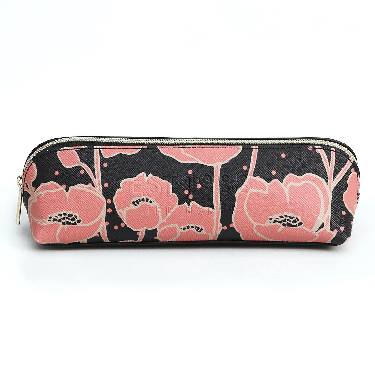 Ted Baker POLYN Floral Poppy Brush Case/ Pencil Case 3 Ted Baker POLYN Floral Poppy Brush Case/ Pencil Case