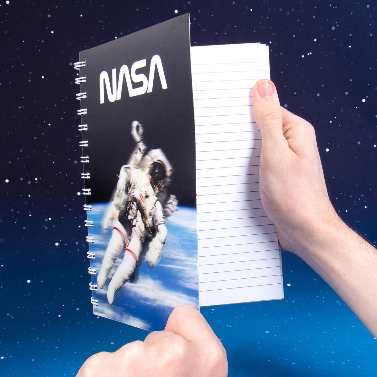 NASA Lenticular Space Astronaut A5 Notebook 4 NASA Lenticular Space Astronaut A5 Notebook - Image 2