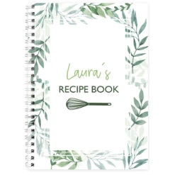 Personalised Botanical A5 Recipe Book Journal 11 Personalised Botanical A5 Recipe Book Journal -Children's Peripheral Store 4005049 4