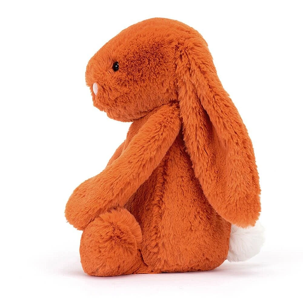 Jellycat Medium Bashful Tangerine Bunny 4 Jellycat Medium Bashful Tangerine Bunny - Image 2