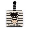 Jellycat If I Were A Zebra Board Book -Children's Peripheral Store bb444zeb jellycat if i were a zebra board book 1