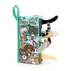 Jellycat Puppy Tails Activity Book -Children's Peripheral Store bk444ptn jellycat puppy tails activity book 3