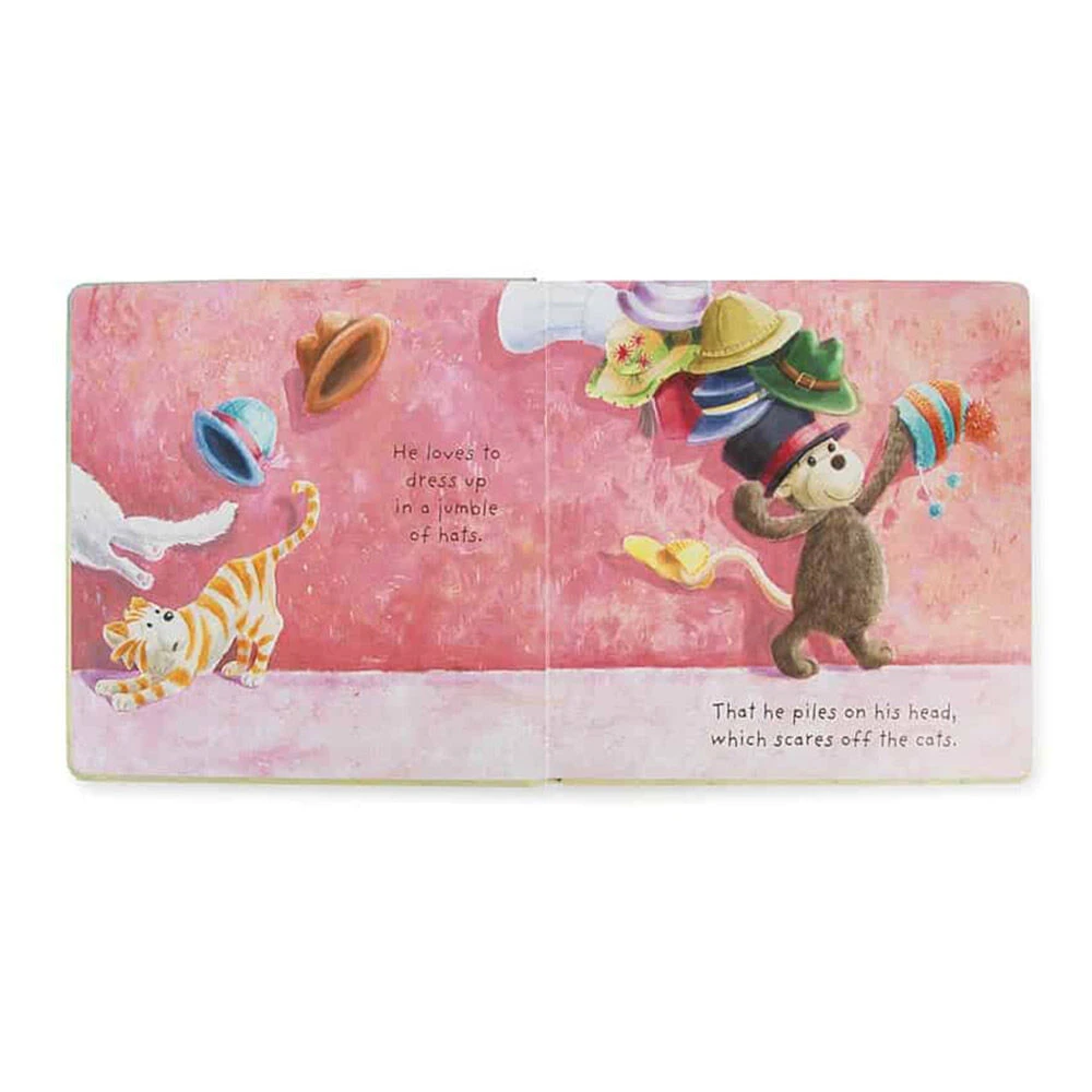 Jellycat I Know A Monkey Book 4 Jellycat I Know A Monkey Book - Image 2