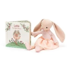 Jellycat Lottie The Ballet Bunny Hardback Book -Children's Peripheral Store bk4lotbb