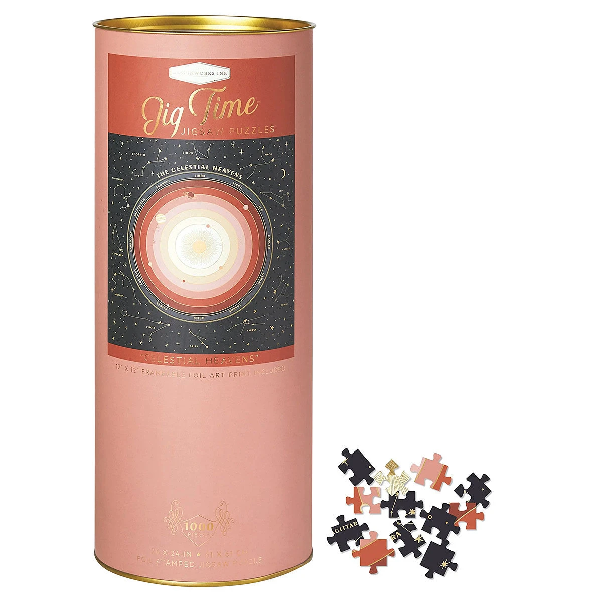 Designworks Ink Jig Time Celestial Heavens 1000pc Jigsaw Puzzle 4 Designworks Ink Jig Time Celestial Heavens 1000pc Jigsaw Puzzle - Image 2