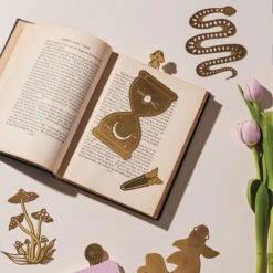 Designworks Ink Mister Slithers Snake Brass Bookmark -Children's Peripheral Store designworks ink bookmarks 1