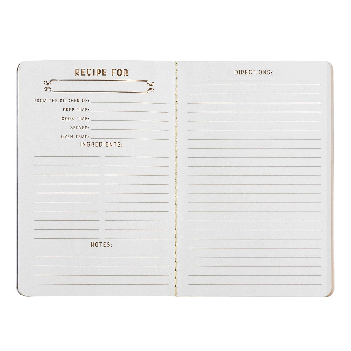 Designworks Ink Bon Apettit Recipe Notebook Set 5 Designworks Ink Bon Apettit Recipe Notebook Set - Image 3