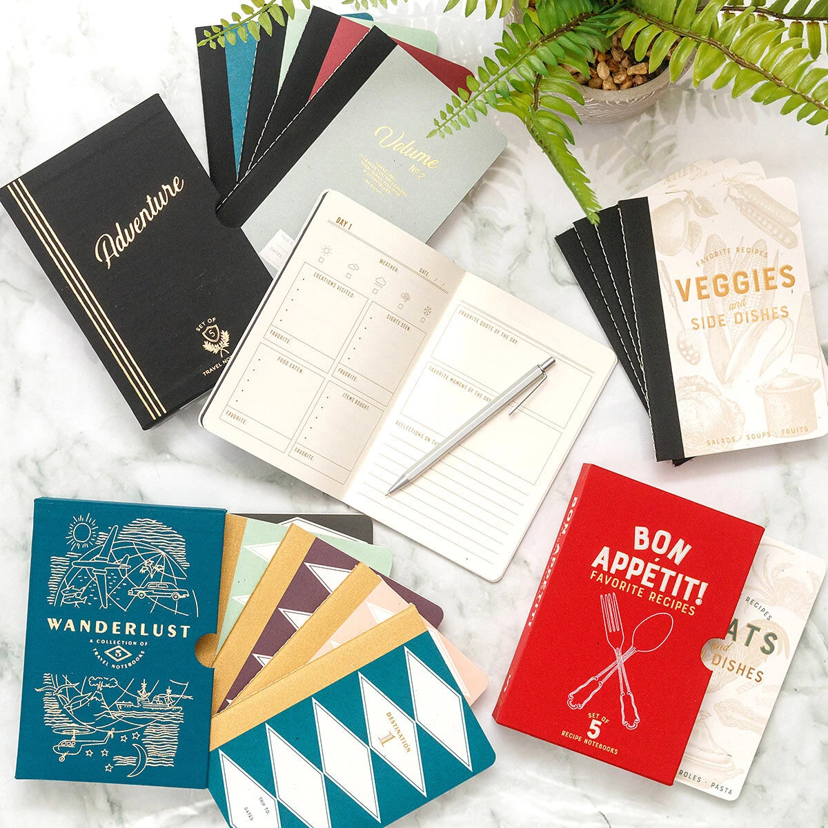 Designworks Ink Bon Apettit Recipe Notebook Set 7 Designworks Ink Bon Apettit Recipe Notebook Set - Image 5