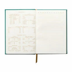 Designworks Ink Green Linear Boxes Cloth Journal With Pocket -Children's Peripheral Store dw collective jb58 1011eu designworks ink green linear boxes cloth journal with pocket 5