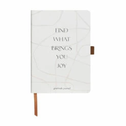 Designworks Ink Brings You Joy Small Gratitude Journal With Pen -Children's Peripheral Store dw collective jbg46 1002eu designworks ink brings you joy gratitude journal 5