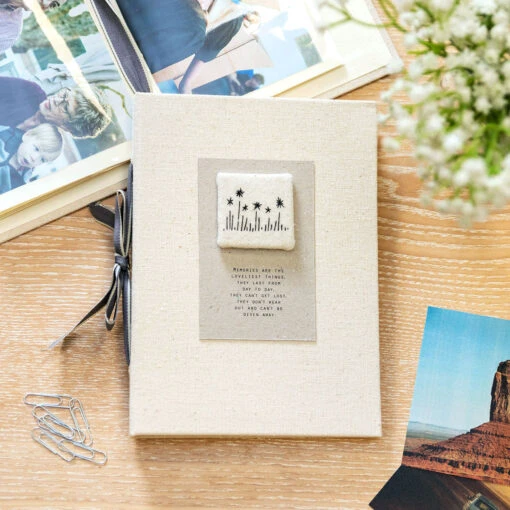 East Of India ‘Memories Are The Loveliest’ Thread Album -Children's Peripheral Store eoi 1801c east of india memories are the loveliest thread album lifestyle