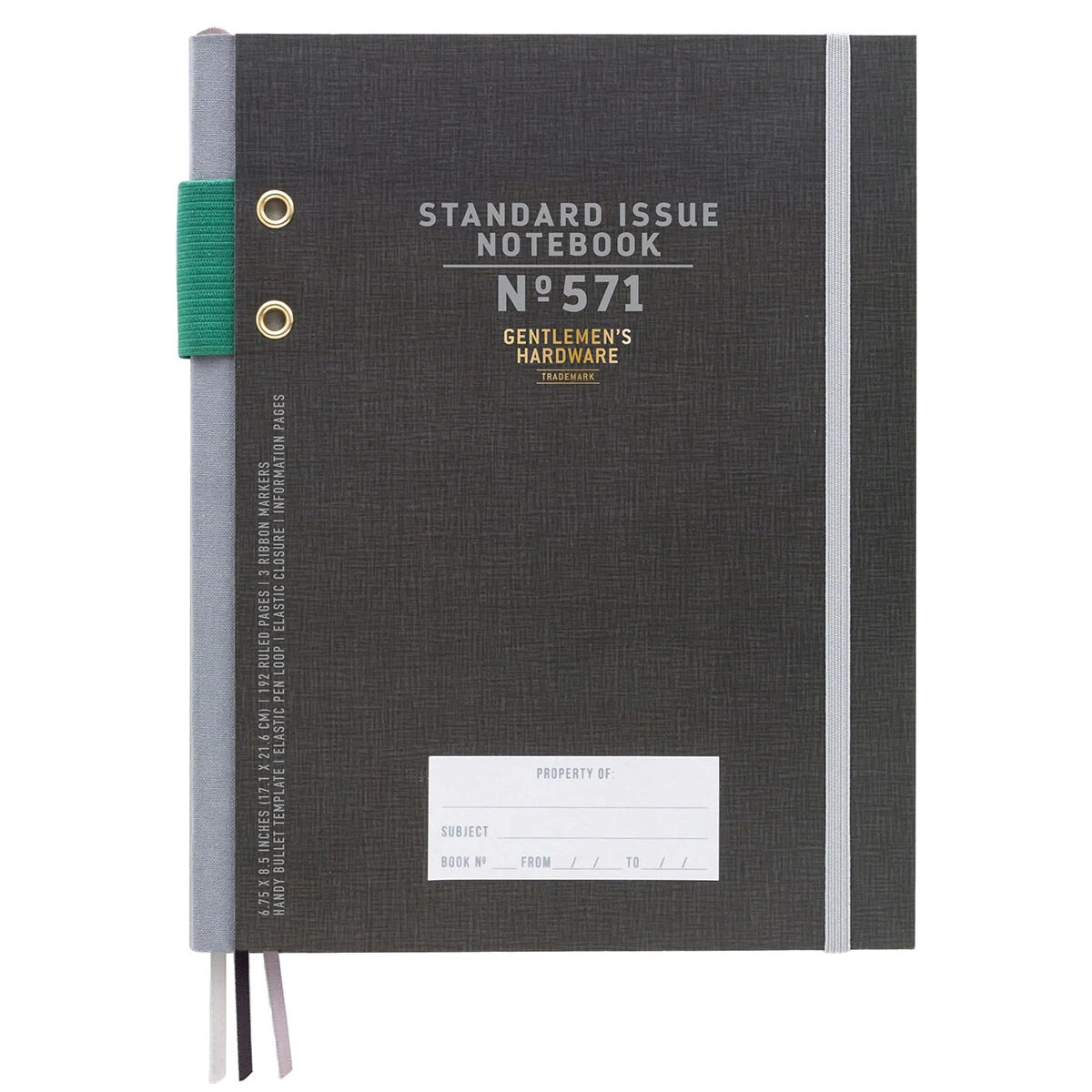 Gentlemen's Hardware Standard Issue Hardback Notebook 3 Gentlemen's Hardware Standard Issue Hardback Notebook