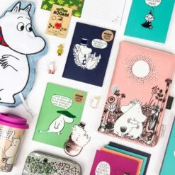 Moomin Set Of 4 A6 Notebooks 9 Moomin Set Of 4 A6 Notebooks -Children's Peripheral Store half moon bay moomin range image squared 8