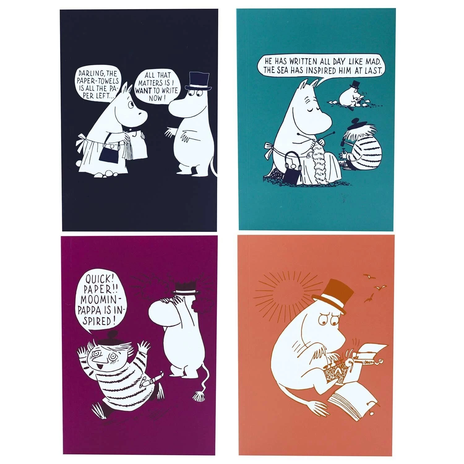 Moomin Set Of 4 A6 Notebooks 4 Moomin Set Of 4 A6 Notebooks - Image 2