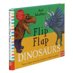 Flip Flap Dinosaurs Book 10 Flip Flap Dinosaurs Book -Children's Peripheral Store house of marbles 402915 flip flap dinosaurs book 3