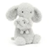Jellycat Huddles Grey Elephant -Children's Peripheral Store hud2eg jellycat huddles grey elephant 1