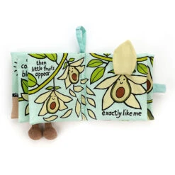 Jellycat I Am An Avocado Fabric Book -Children's Peripheral Store jellycat avocado book bk4aa 3
