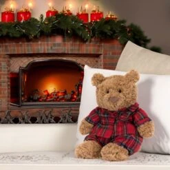 Jellycat Bartholomew Bear Bedtime -Children's Peripheral Store jellycat barm3bed bedtime bartholomew bear lifestyle