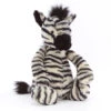 Jellycat Medium Black Bashful Zebra -Children's Peripheral Store jellycat bas3zeb bashful zebra medium 3 1