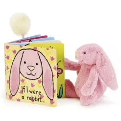 Jellycat If I Were A Rabbit Book -Children's Peripheral Store jellycat bb444r if i were a rabbit board book 3