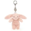 Jellycat Bashful Bunny Blush Bag Charm 2 Jellycat Bashful Bunny Blush Bag Charm -Children's Peripheral Store jellycat bb4blushbc