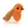 Jellycat Birdling Robin -Children's Peripheral Store jellycat bir6rb birdling robin