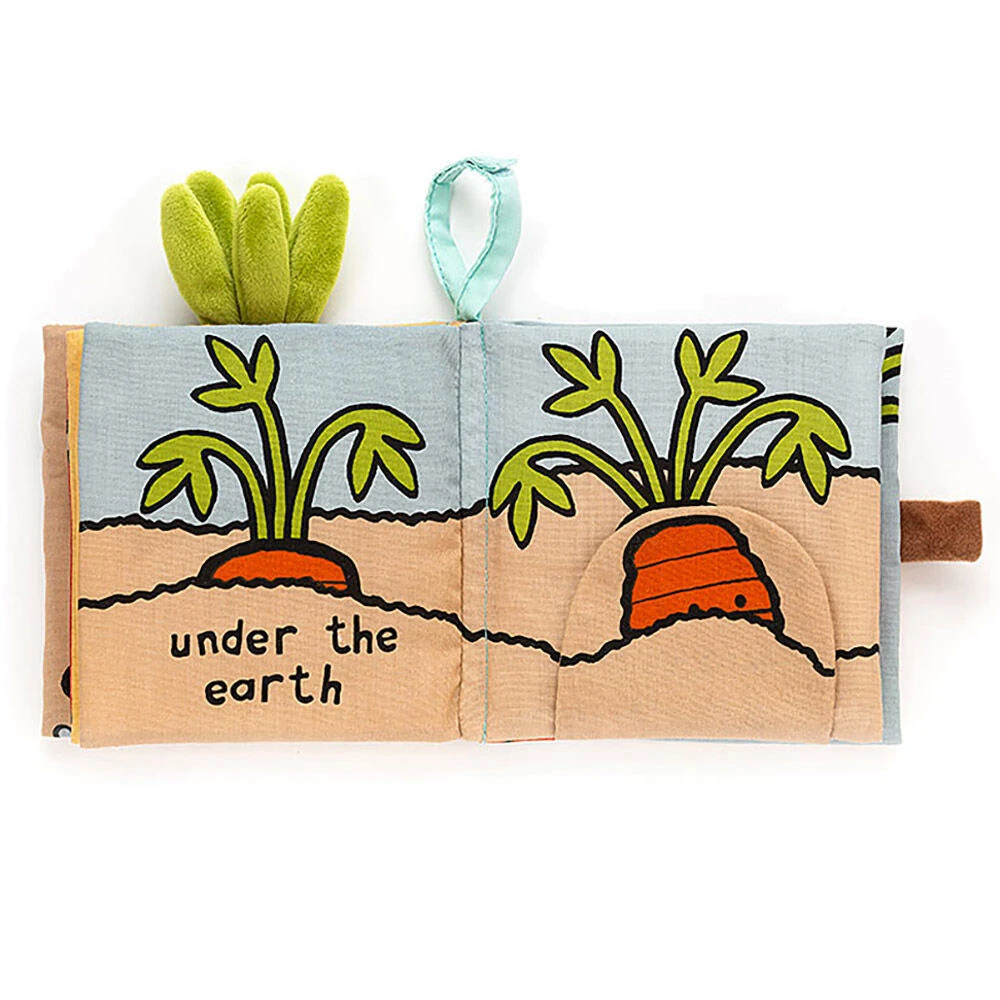 Jellycat I Am A Carrot Fabric Book 4 Jellycat I Am A Carrot Fabric Book - Image 2