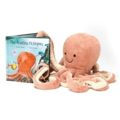 Jellycat The Fearless Octopus Hardback Book -Children's Peripheral Store jellycat bk4fo the fearless octopus book image 2