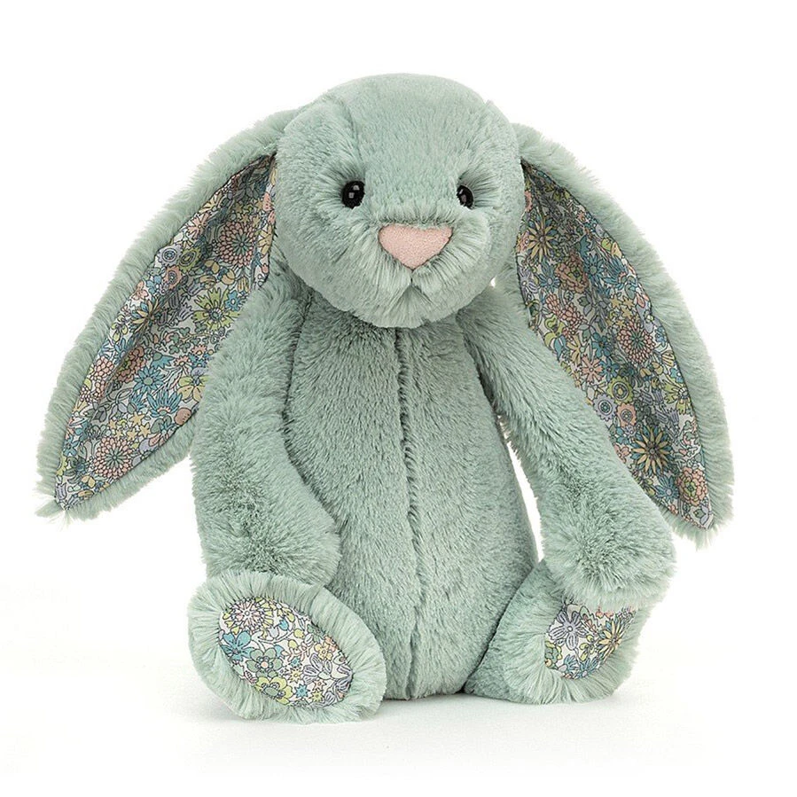 Jellycat Medium Blossom Sage Bunny 3 Jellycat Medium Blossom Sage Bunny
