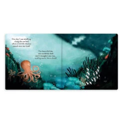 Jellycat The Fearless Octopus Hardback Book -Children's Peripheral Store jellycat fearless octopus book bk4fo 1