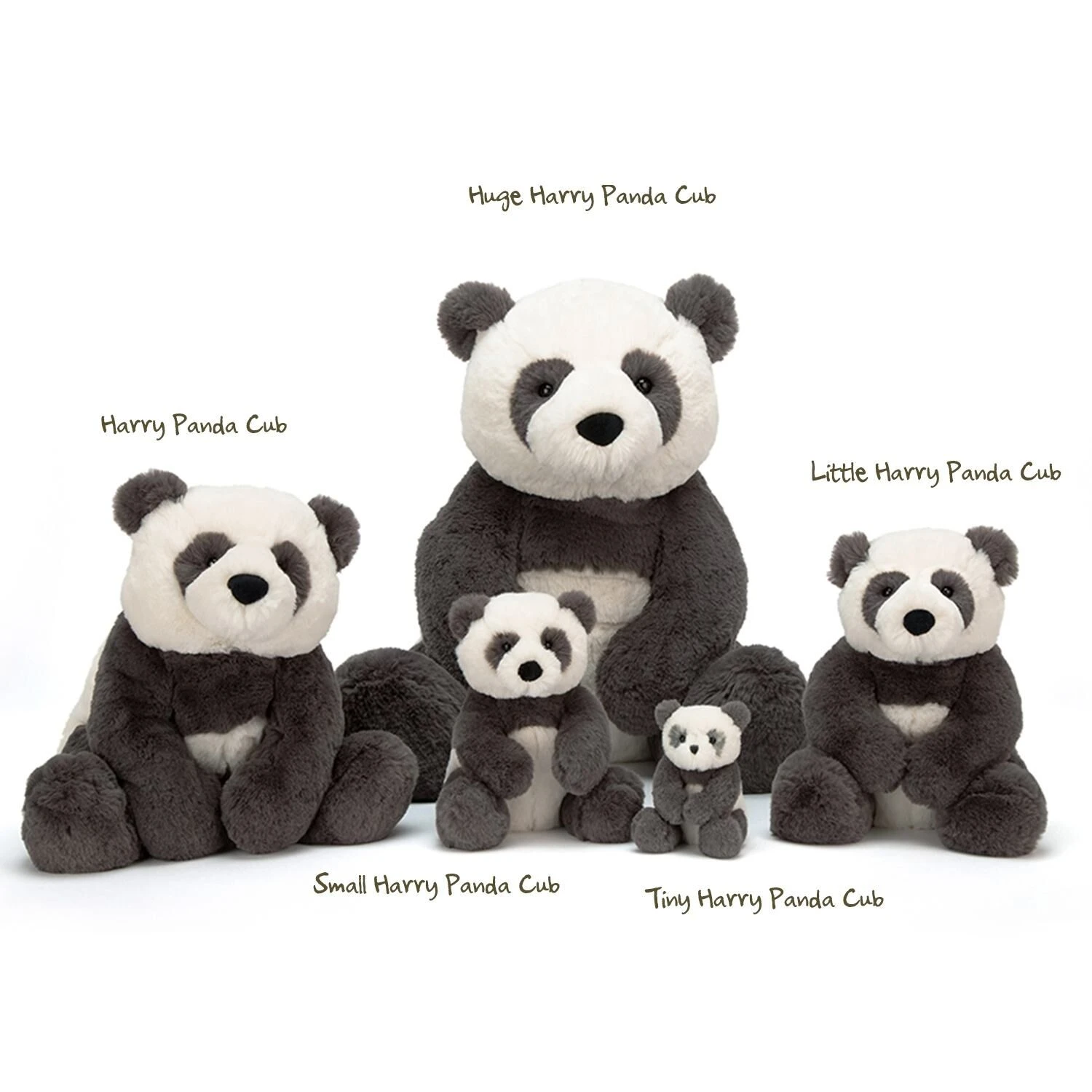 Jellycat Small Harry Panda Cub 4 Jellycat Small Harry Panda Cub - Image 2