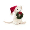 Jellycat Merry Mouse Wreath -Children's Peripheral Store jellycat mer3w merry mouse wreath