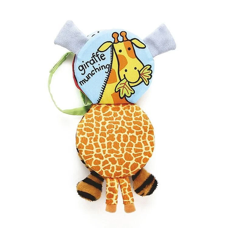 Jellycat My Jungle Soft Fabric Book 4 Jellycat My Jungle Soft Fabric Book - Image 2