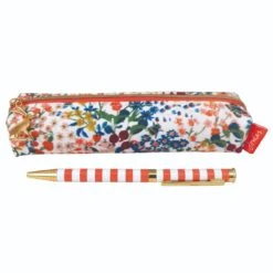 Joules Floral Print Pen & Pouch Set