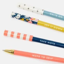 Joules The Bright Side Set Of 4 Pens -Children's Peripheral Store joules jls2155 the bright side set 4 pens ls
