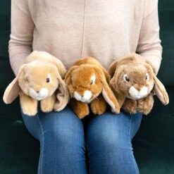 Living Nature Brown Lop Eared Rabbit -Children's Peripheral Store living nature an40 cream ginger brown lop eard rabbit lifestyle