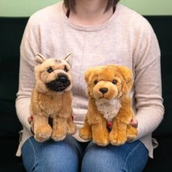 Living Nature Golden Retriever Dog 8 Living Nature Golden Retriever Dog -Children's Peripheral Store living nature plush toy lifestyle 3