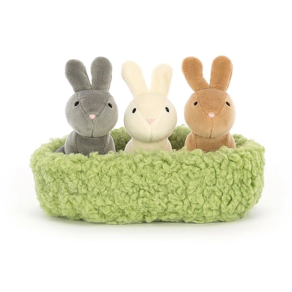 Jellycat Nesting Bunnies 3 Jellycat Nesting Bunnies