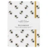 Toasted Crumpet ‘Bumblebees’ White A5 Lined Notebook -Children's Peripheral Store no04 toasted crumpet bumblebees white a5 notebook 1 1